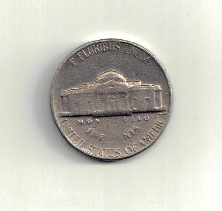 1968-D-Jefferson-Nickel;-Mint-Error-On-Reverse